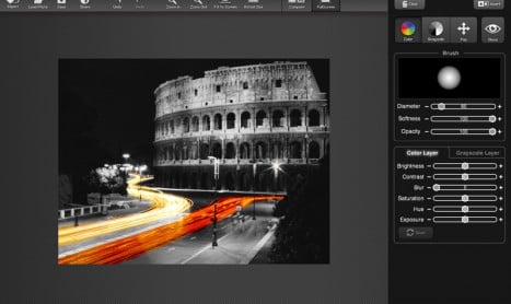 Color Splash Studio si aggiorna alla versione 1.2 introducendo un nuovo layer monocromatico