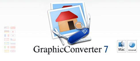 GraphicConverter 7.4.1 in italiano da Italiaware