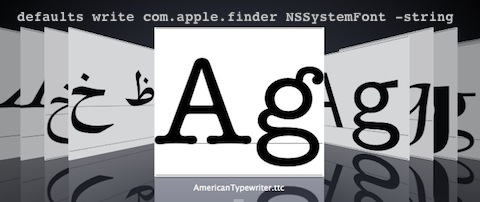 Come personalizzare il font del Finder di Mac OS X – Guida