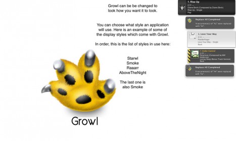 Disponibile il nuovo aggiornamento di Growl