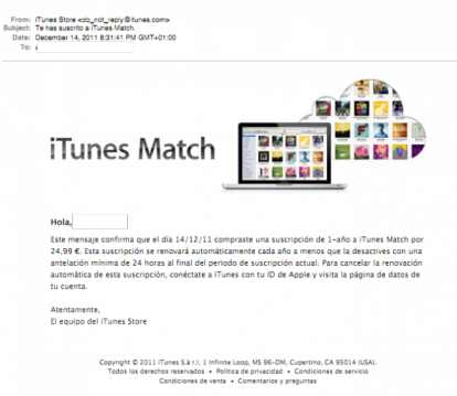 iTunes Match già arrivato (per sbaglio) in Europa, Canada e Australia?