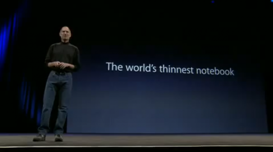 4 Anni sono già passati dalla presentazione del MacBook Air