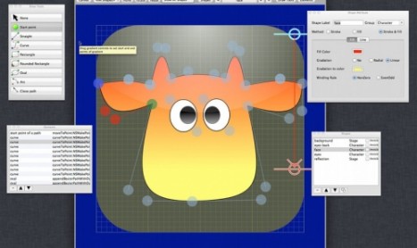 MopiShape Bezier Drawer, l’applicazione per disegnare utilizzando i vettori