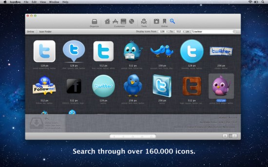 IconBox: un’applicazione dedicata alle icone!