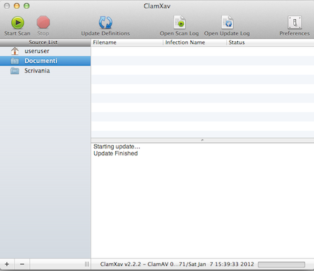 ClamXav, un antivirus gratuito per il nostro Mac