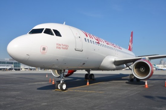 Virgin: Steve Jobs onorato con l’Airbus A320 “Stay Hungry, Stay Foolish”