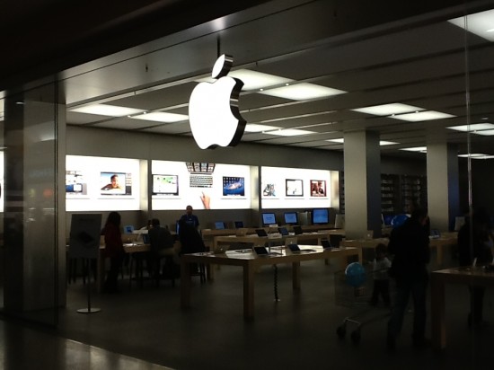Gli Apple Store hanno un valore medio di 4,709$ per metro quadro
