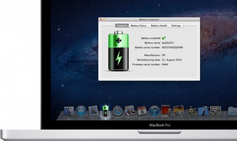 Teniamo sott’occhio la batteria dei MacBook con Battery Inspector