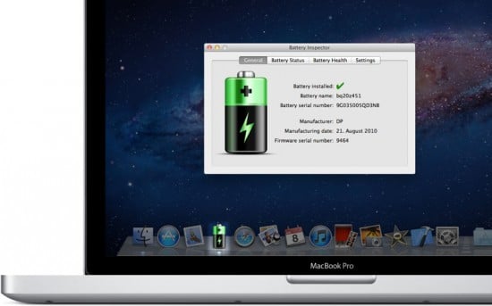 Teniamo sott’occhio la batteria dei MacBook con Battery Inspector