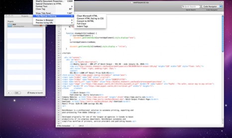 Se cercate un editor di testo che strizzi l’occhio allo sviluppo web, skEdit potrebbe fare al caso vostro