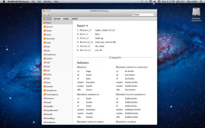 One World Dictionary: dizionario gratuito per Mac