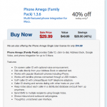 Phone Amego: il telefono sul Mac in offerta su MUPROMO