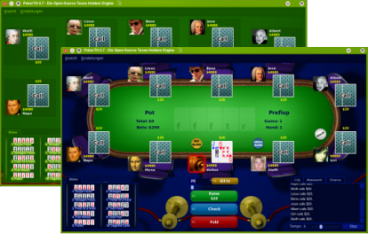 Il tavolo verde diventa digitale e multiplayer con PokerTH