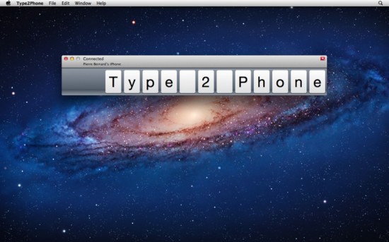 Type2Phone, un software per scrivere su iPhone ed iPad