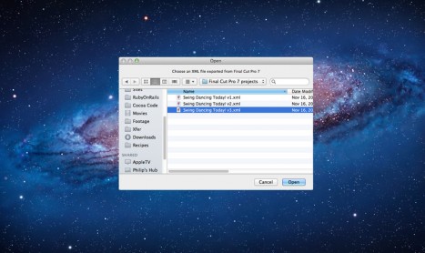 7toX per Final Cut Pro: trasforma i progetti per FCP 7 in FCP X