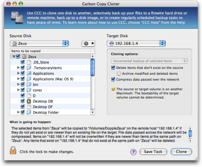 Carbon Copy Cloner si aggiorna per una perfetta compatibilità con Lion