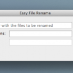 Rinominare gruppi di file rapidamente con Easy Rename 1.2