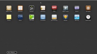 Con OS X 10.8 Mountain Lion la dashboard cambia aspetto