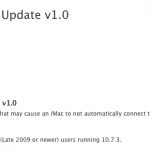 Apple rilascia un aggiornamento per il WiFi degli iMac