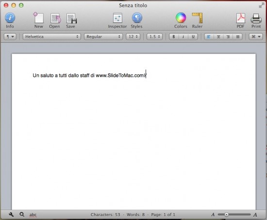Text Editor: Write word processor – La Recensione di SlideToMac