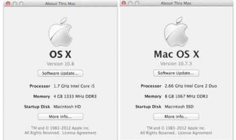 Con Mountain Lion Apple abbandona il termine Mac OS X per passare a OS X