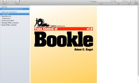 Leggere gli ePUb su Mac? Ovviamente sì, con Bookle