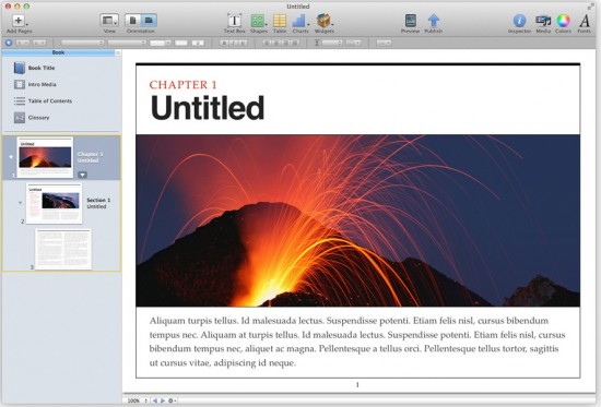 Apple chiarisce la situazione licenze di iBooks Author all’interno dell’aggiornamento software dell’applicazione.