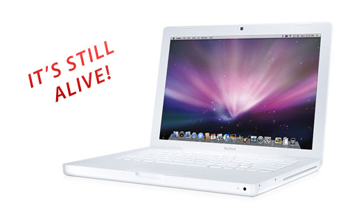 Il MacBook bianco dichiarato in stato EOL