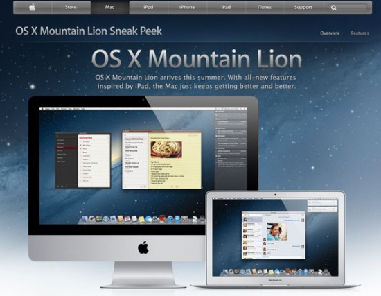 In Mountain Lion potrebbe essere introdotta la possibilità di leggere codici a barre e scaricare applicazioni
