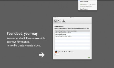 Polkast, un sistema di storage online simile ad iCloud