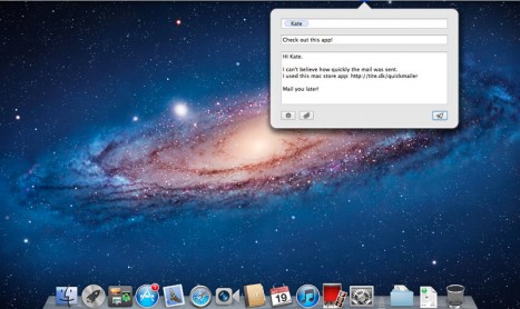 Invio veloce di mail? Basta usare QuickMailer