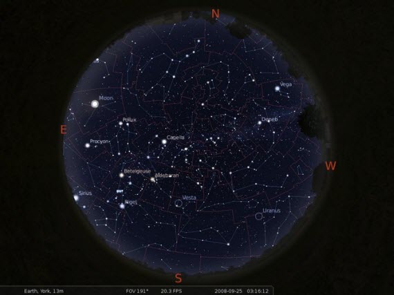 Stellarium, un planetario open-source per il nostro desktop