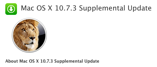 Apple rilascia l’aggiornamento supplementare di Mac OS X 10.7.3