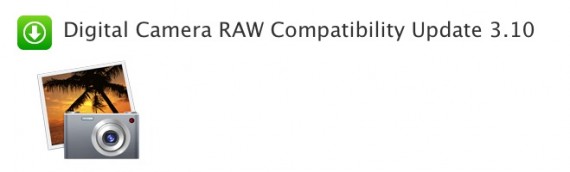 Apple aggiorna Digital Camera RAW Compatibility
