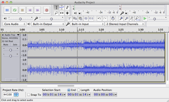 Nuova major release di Audacity, software per registrazione, editing e missaggio audio