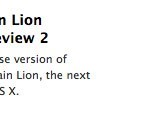 Apple rilascia OS X 10.8 Mountain Lion Developer Preview 2 e OS X Lion 10.7.4 [AGGIORNATO]