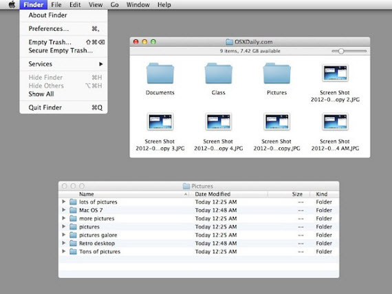 Come dare un look retrò al Finder di Mac OS X, rievocando i fasti di Mac OS Classic – Guida SlideToMac