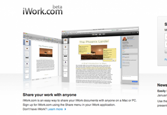 Apple chiuderà iWork.com il 31 luglio: verrà sostituito da iCloud