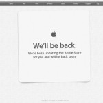 Apple Store Offline: ecco il nuovo banner “We’ll Be Back”