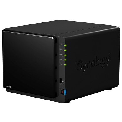 Synology DiskStation DS412+, server NAS per piccole e medie imprese