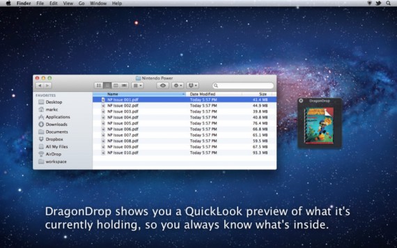 DragonDrop sbarca (finalmente) su Mac App Store!