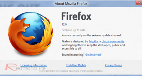 Firefox 12 è ora disponibile per Mac