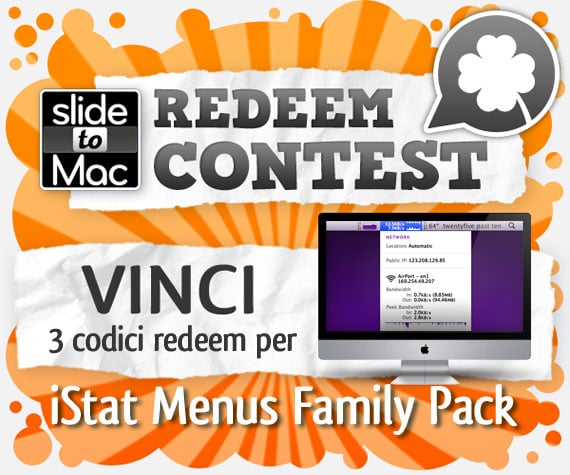 CONTEST: vinci 3 licenze gratuite per iStat Menus Family Pack [VINCITORI]