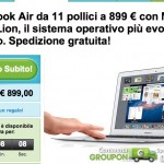 MacBook Air da 11 pollici al prezzo di 899€ su Groupon