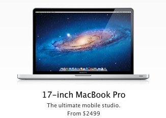 Apple non produrrà più il MacBook Pro da 17 pollici?