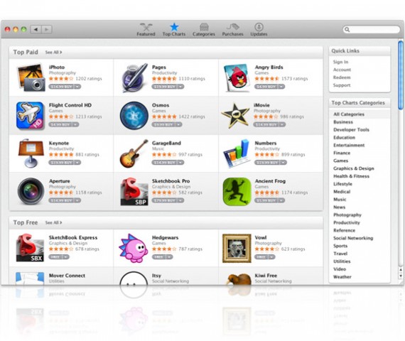Mac App Store: raggiunto il traguardo delle 10.000 applicazioni