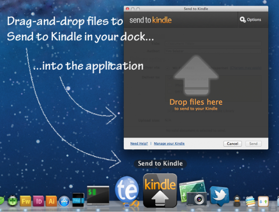 L’applicazione “Send to Kindle” arriva anche su Mac