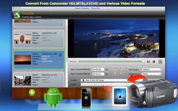 Video Converter Clone2Go da 12,99€ a gratuita per poche ore