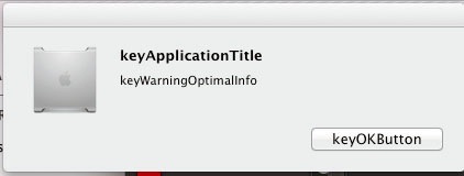 Sui Mac Pro strano messaggio di avviso dopo l’aggiornamento a OS X 10.7.4