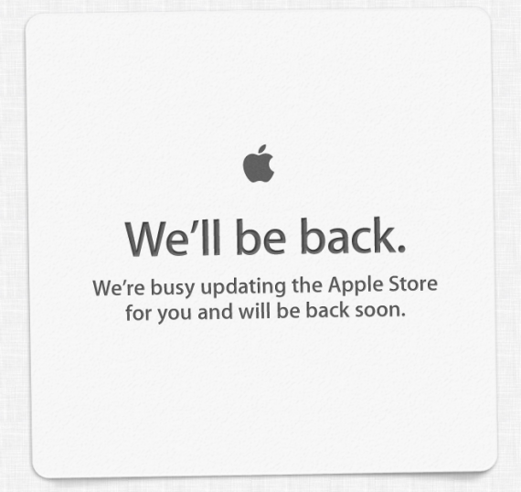 Gli Apple Online Store sono temporaneamente down [AGGIORNATO]